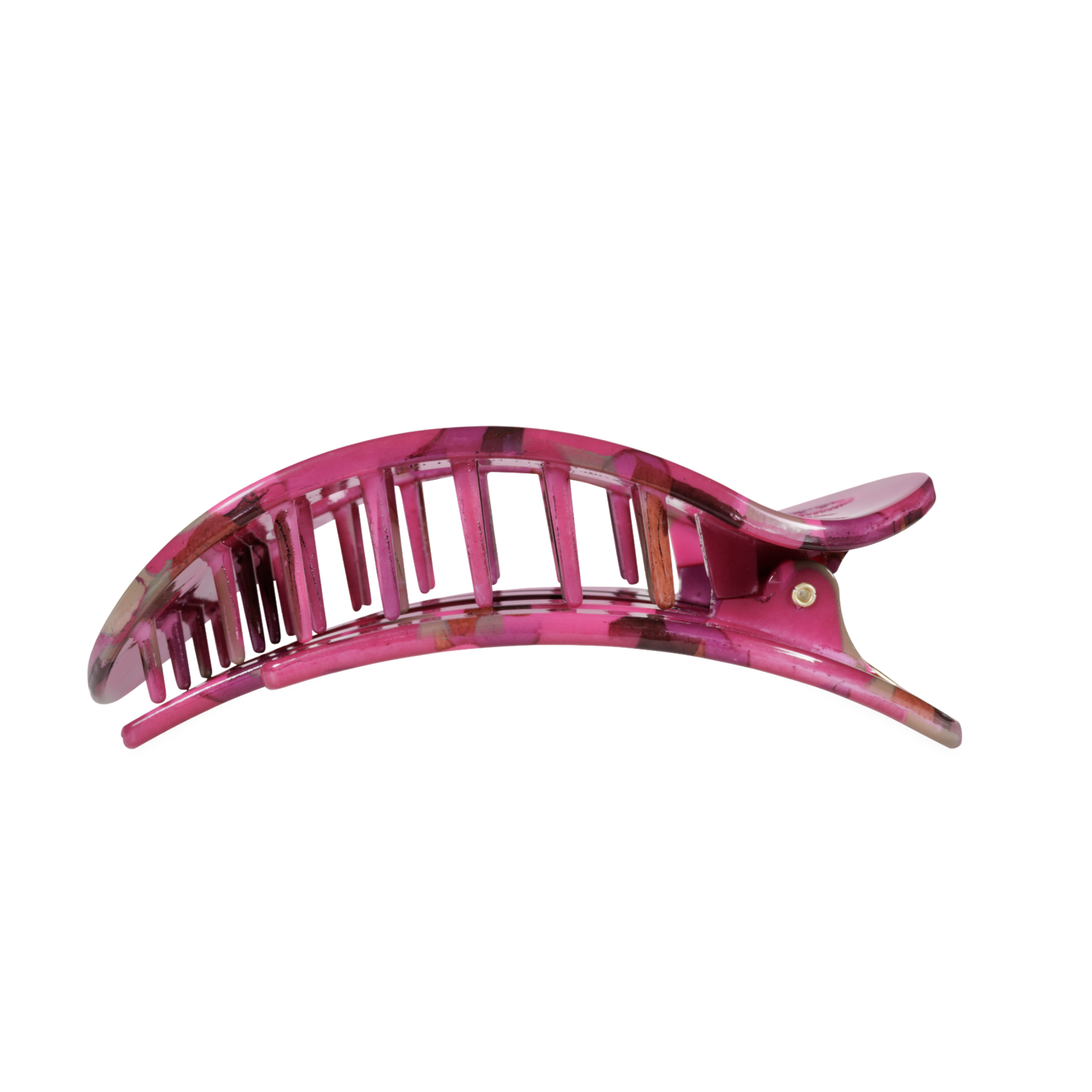 Garden Glam Large Flat Round Hair Clip