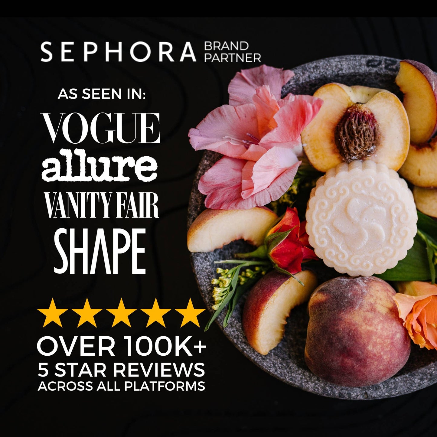 Limited Edition | Shampoo Bar | Peach Hibiscus