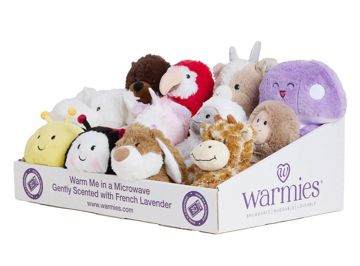 Warmies Branded Cardboard Countertop Display