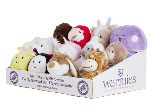 Warmies Branded Cardboard Countertop Display