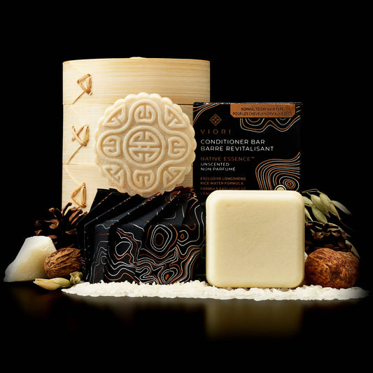 Shampoo & Conditioner Bars w/ Holder | Native Essence™