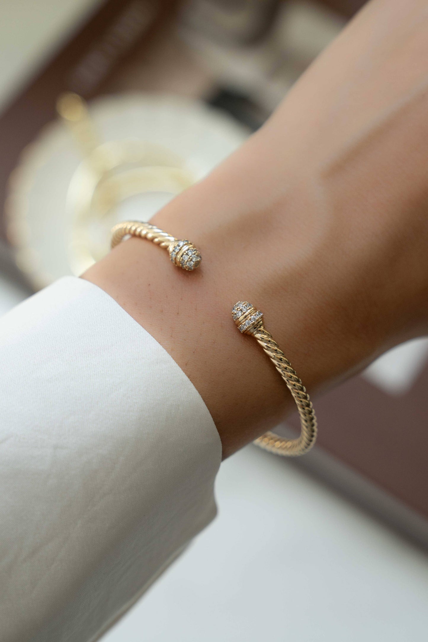 Twisted Bangle Cuff
