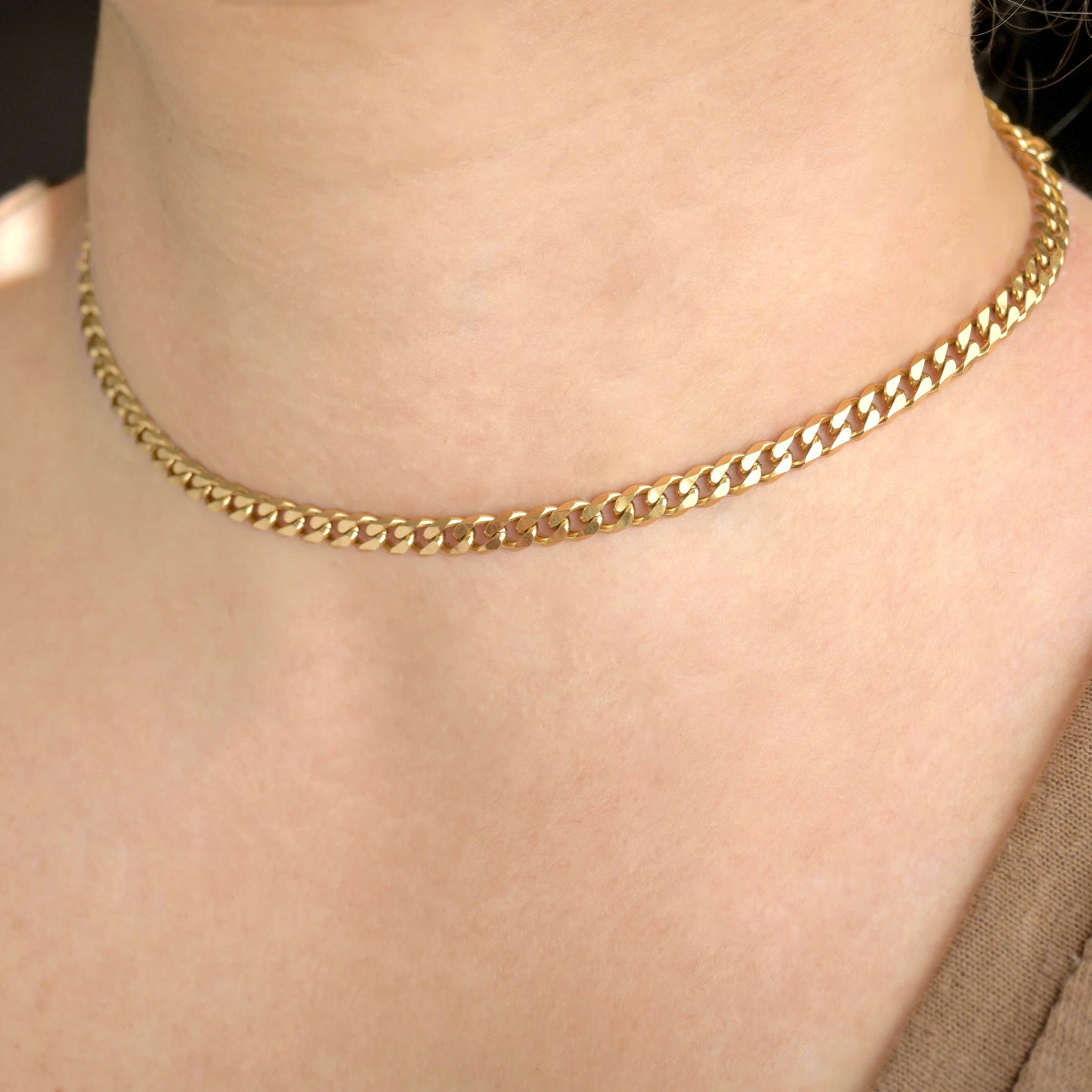 Cuban Chain Necklace - Unisex - Waterproof Stainless Steel