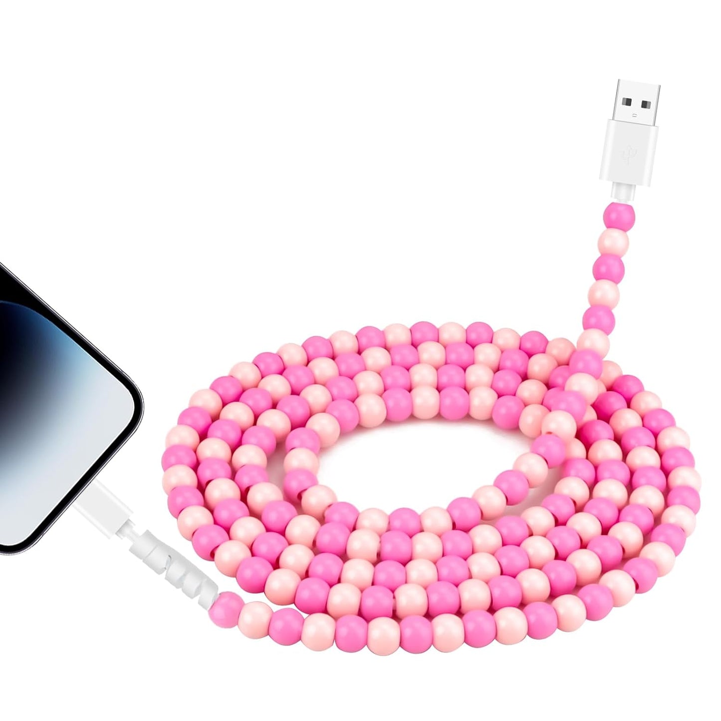 Beaded 2 in 1 Phone Charger