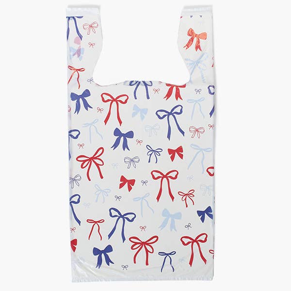 Plastic T Shirt Merchandise Bag Prints