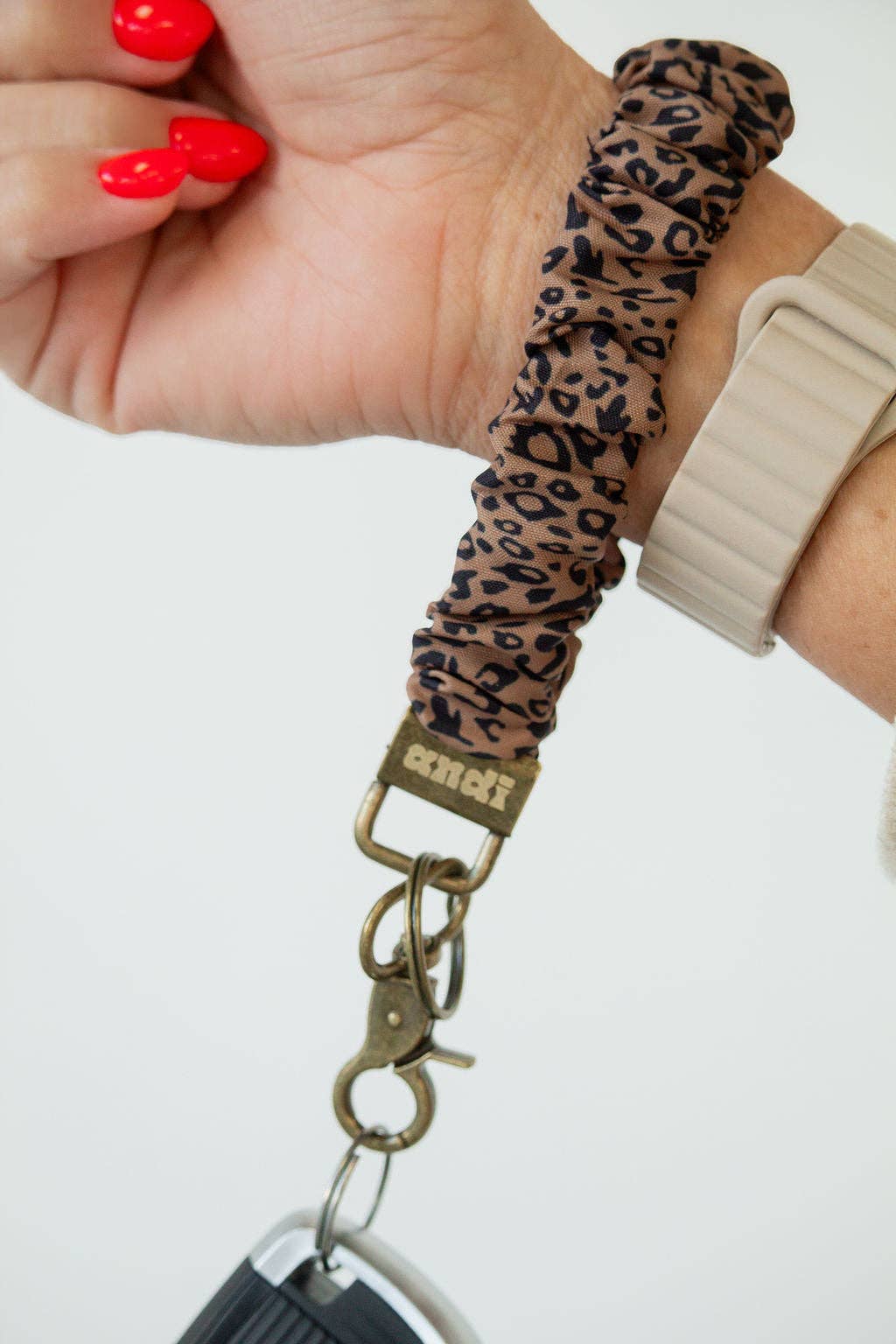 Spotted Leopard Keychain