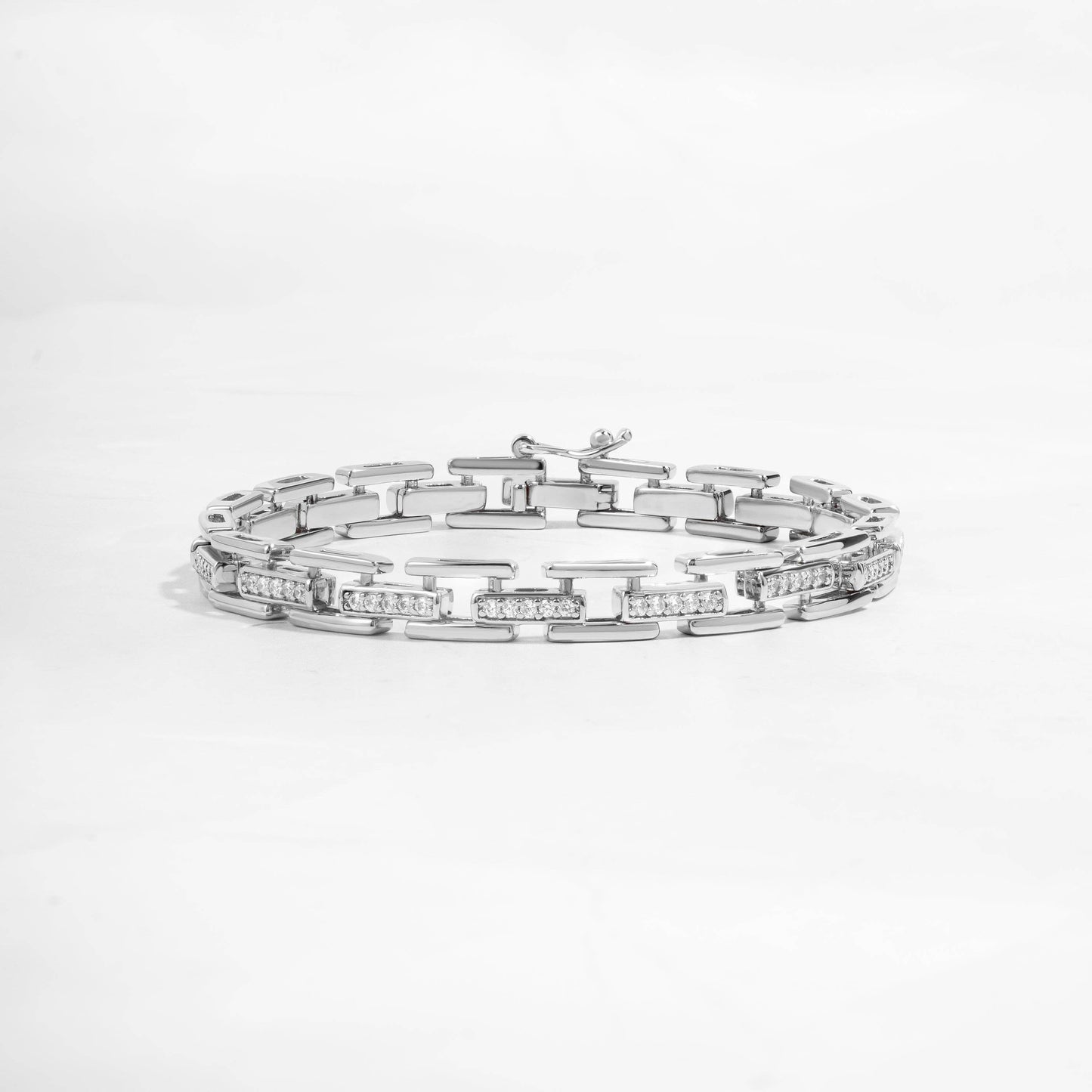 CZ Link Bracelet