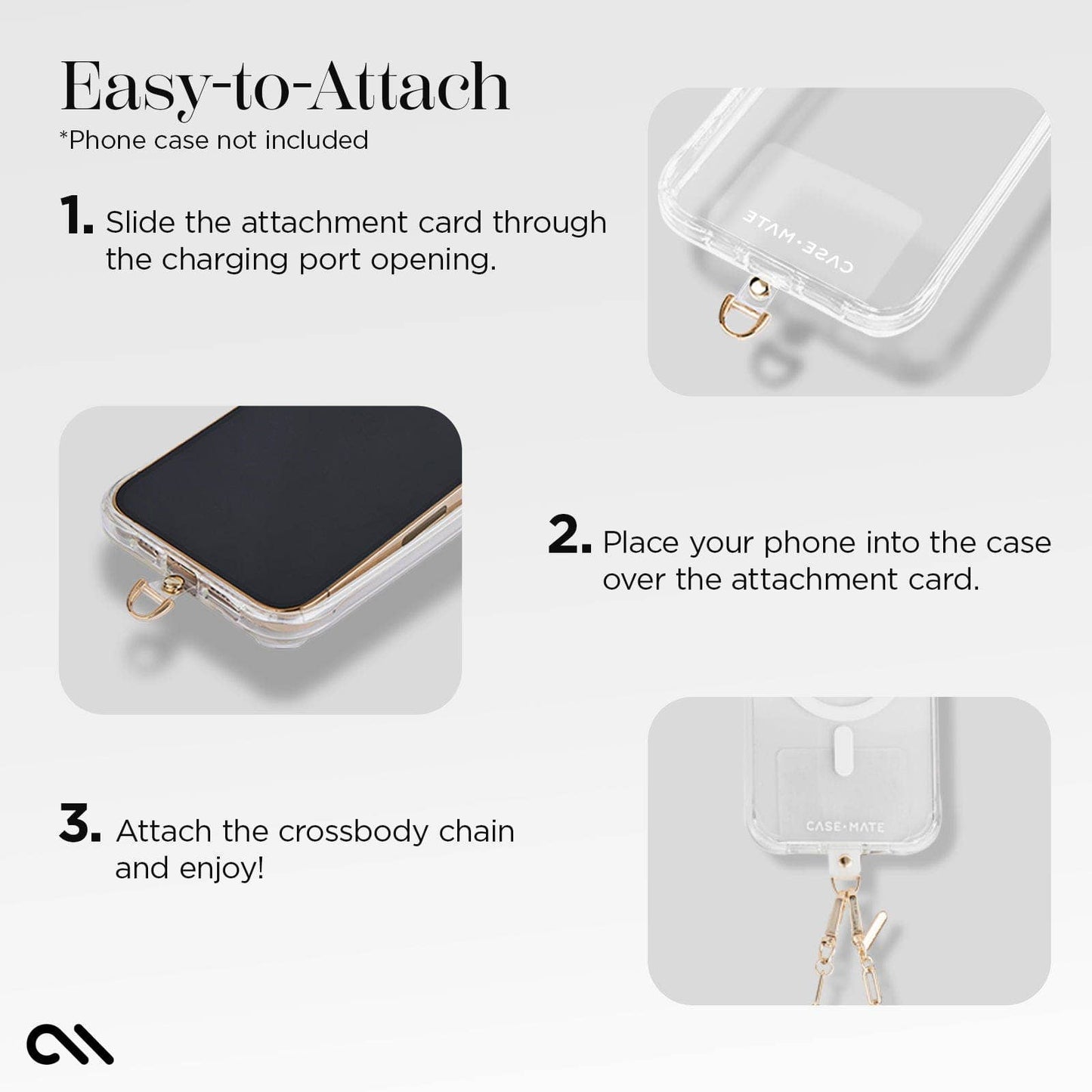 Gold Chain Phone Crossbody