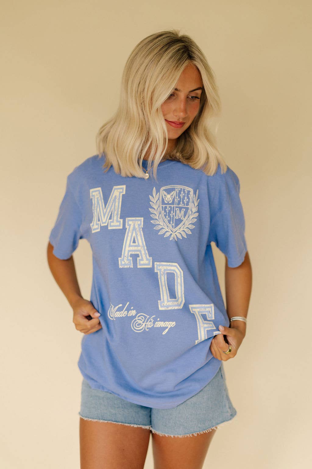 Made Butterfly Crest  Graphic Tee