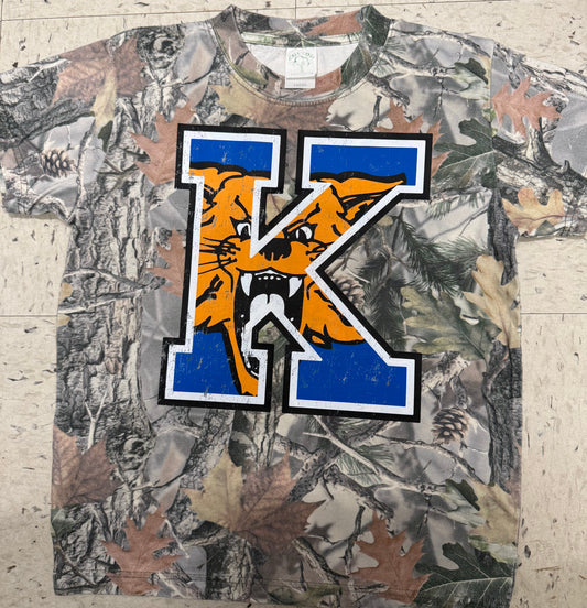 Power K Luxe Camo Tee