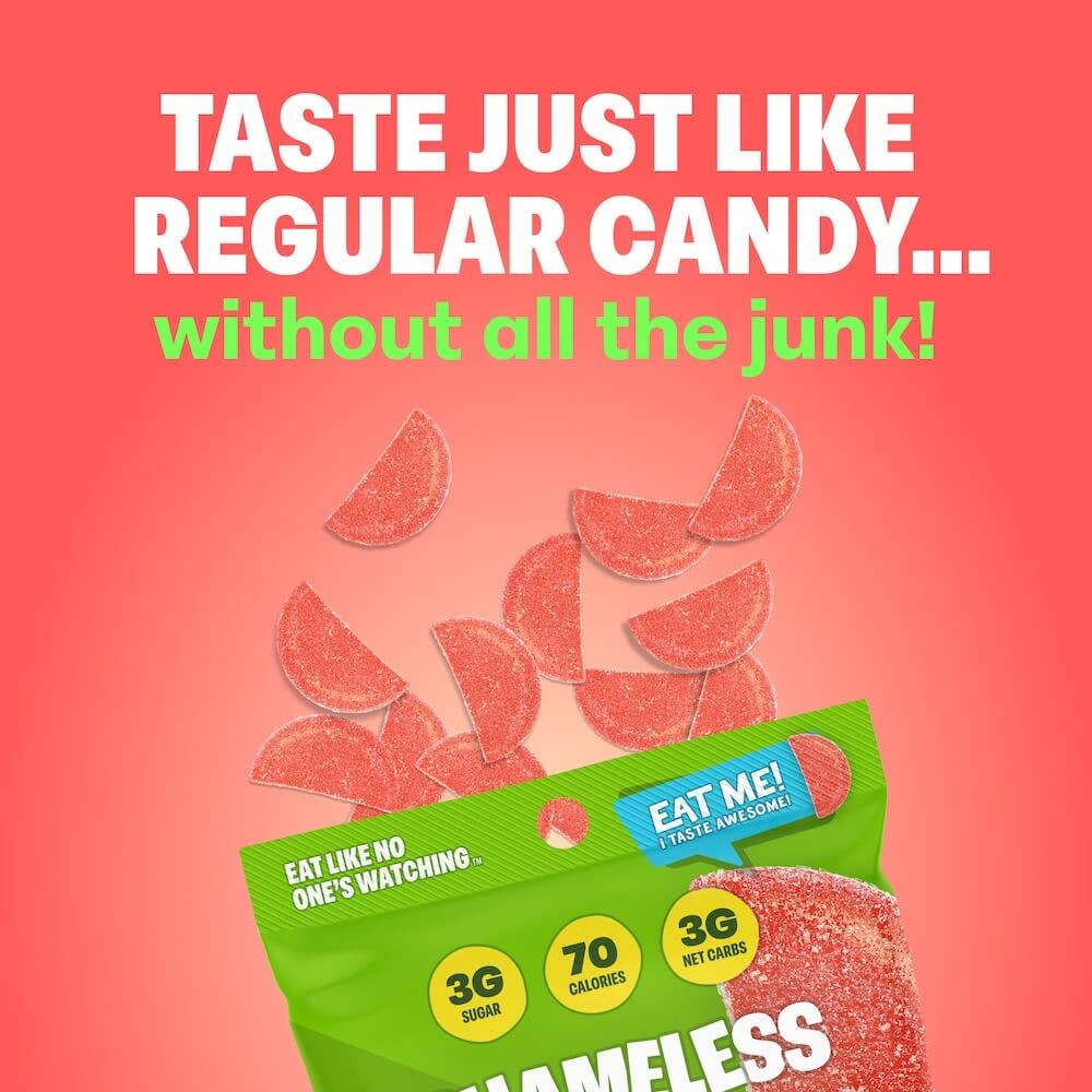 Wassup Watermelon Low Sugar Sour Gummy 1.8oz – 6ct