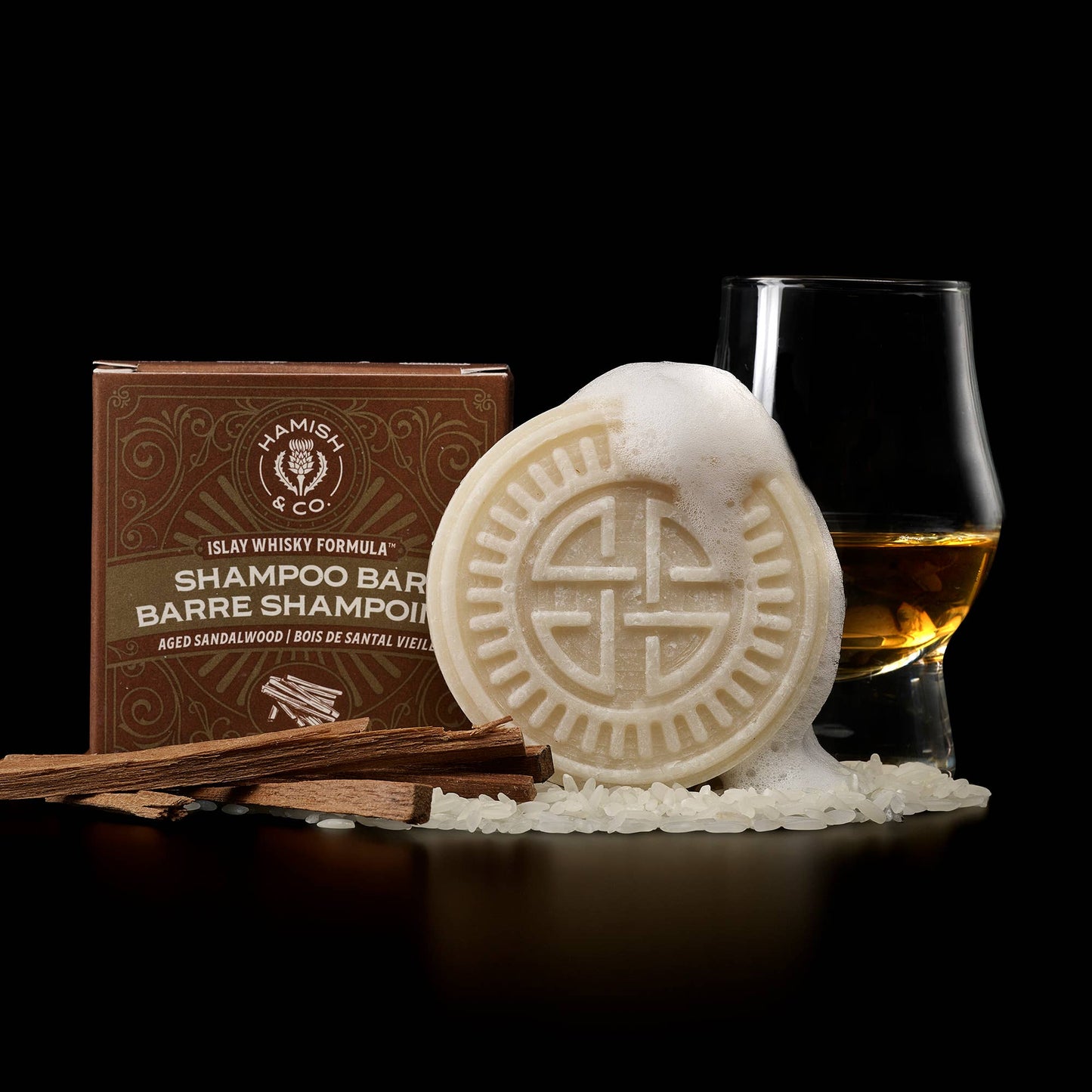 Shampoo Bar | Hamish & Co | Aged Sandalwood