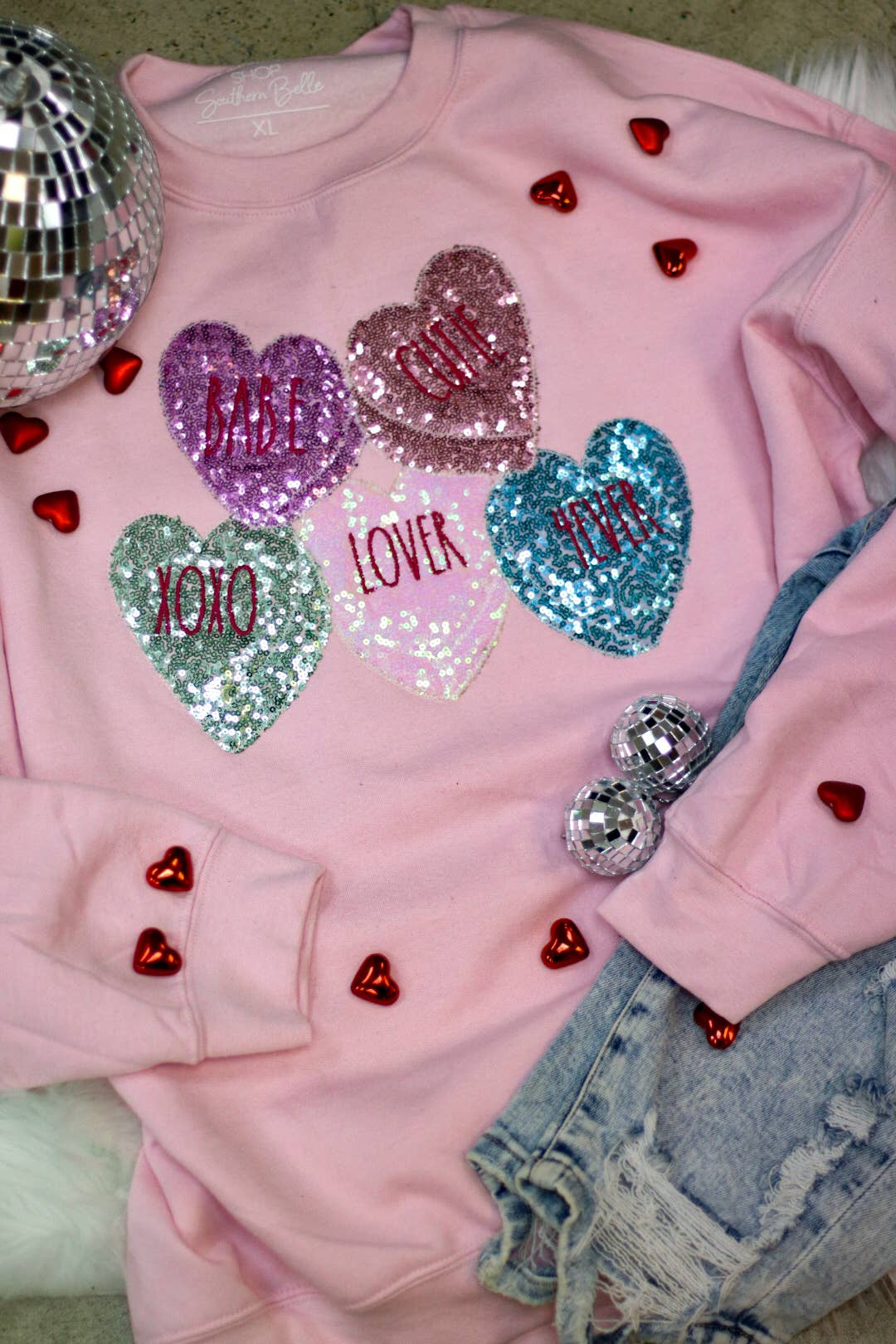 Valentine Heart Sweatshirt
