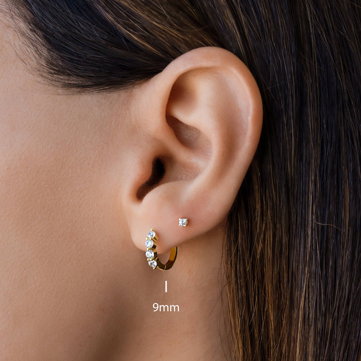 Stacy Hoop Earrings