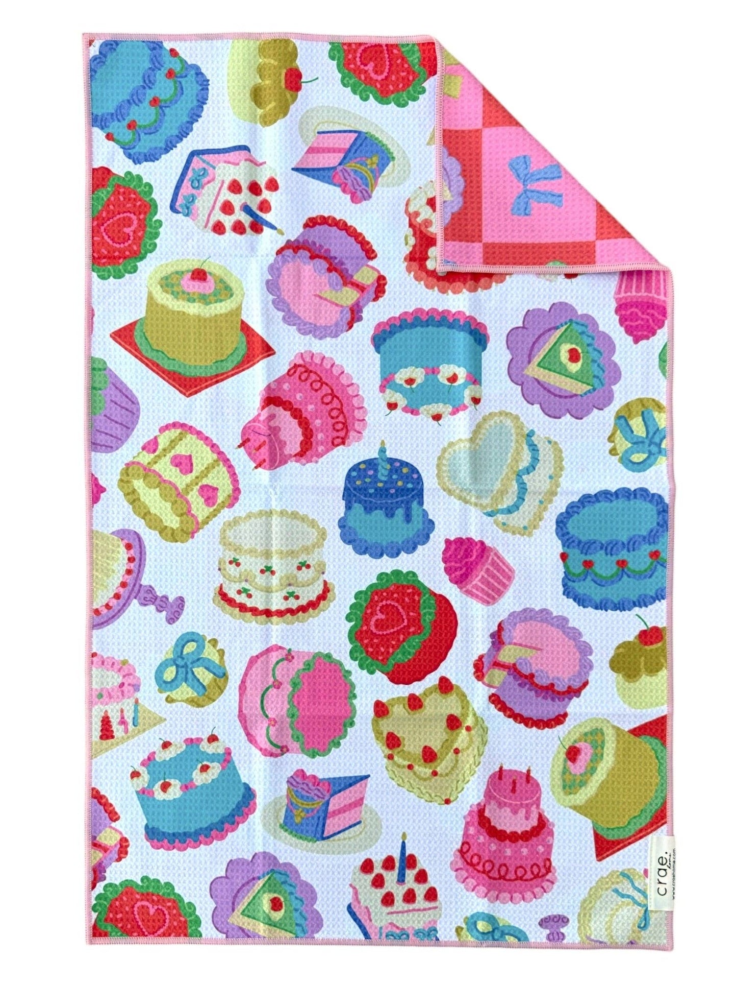 Delight In Every Bite: Reversible Hand Towel