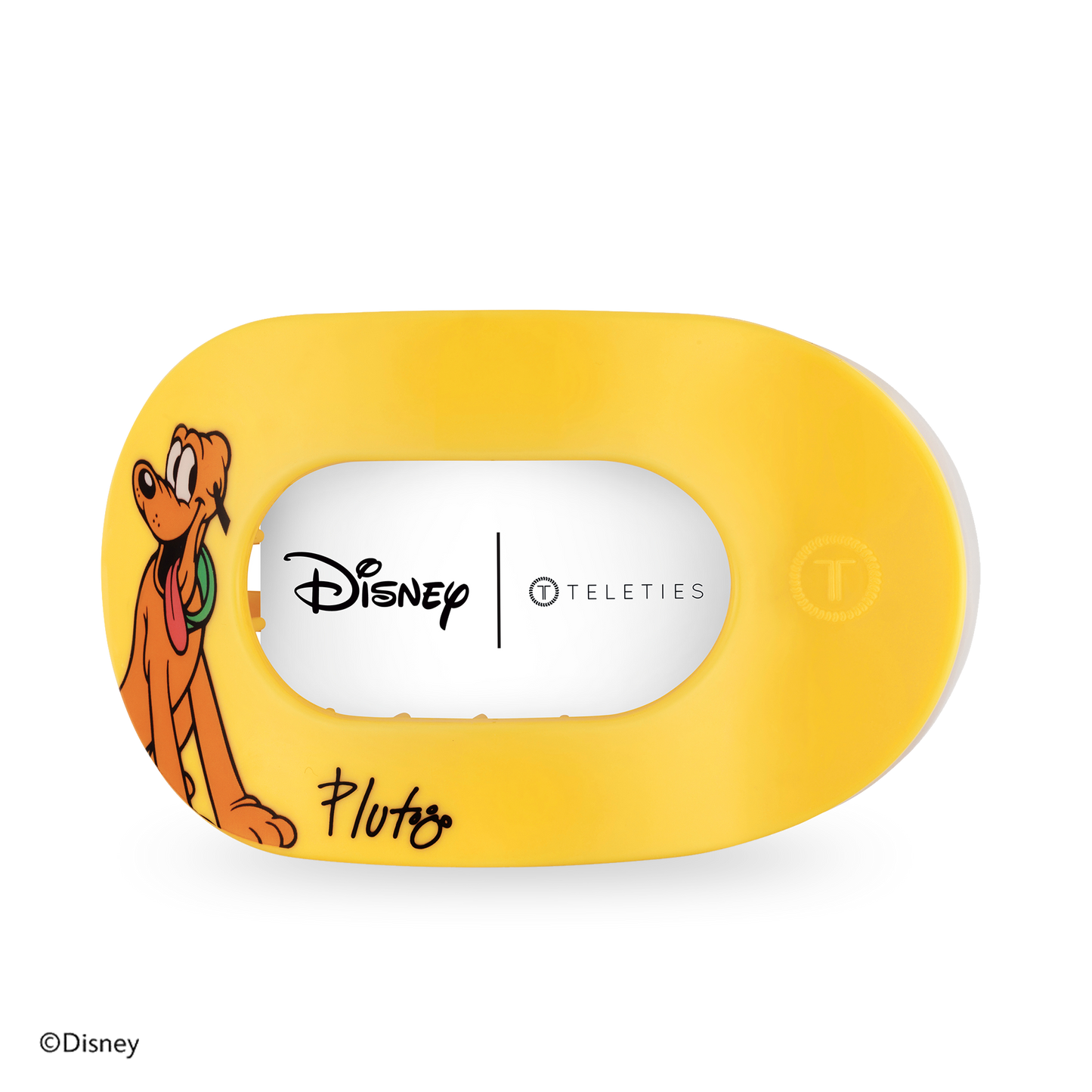 Flat Round Hair Clip | Large | Pluto