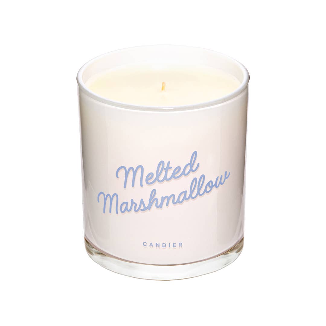 Melted Marshmallow Candle