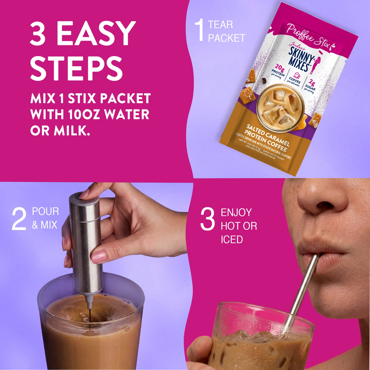 Proffee Stix 6 ct - Toasted Marshmallow