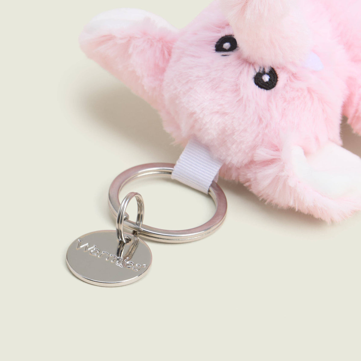 Pink Elephant Keyring sensory Squish fun teen trendz