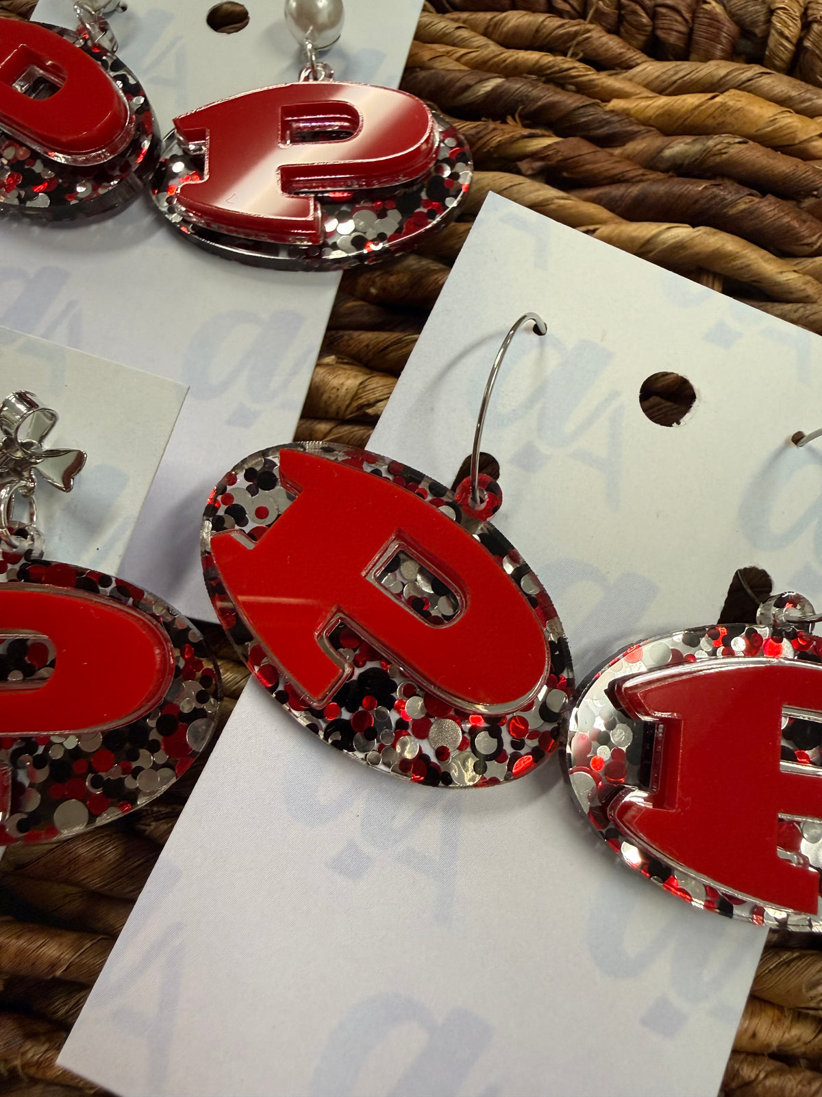 P Mascot Earring
