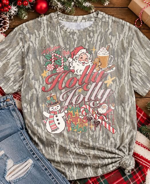 Bottomland Holly Jolly Tee