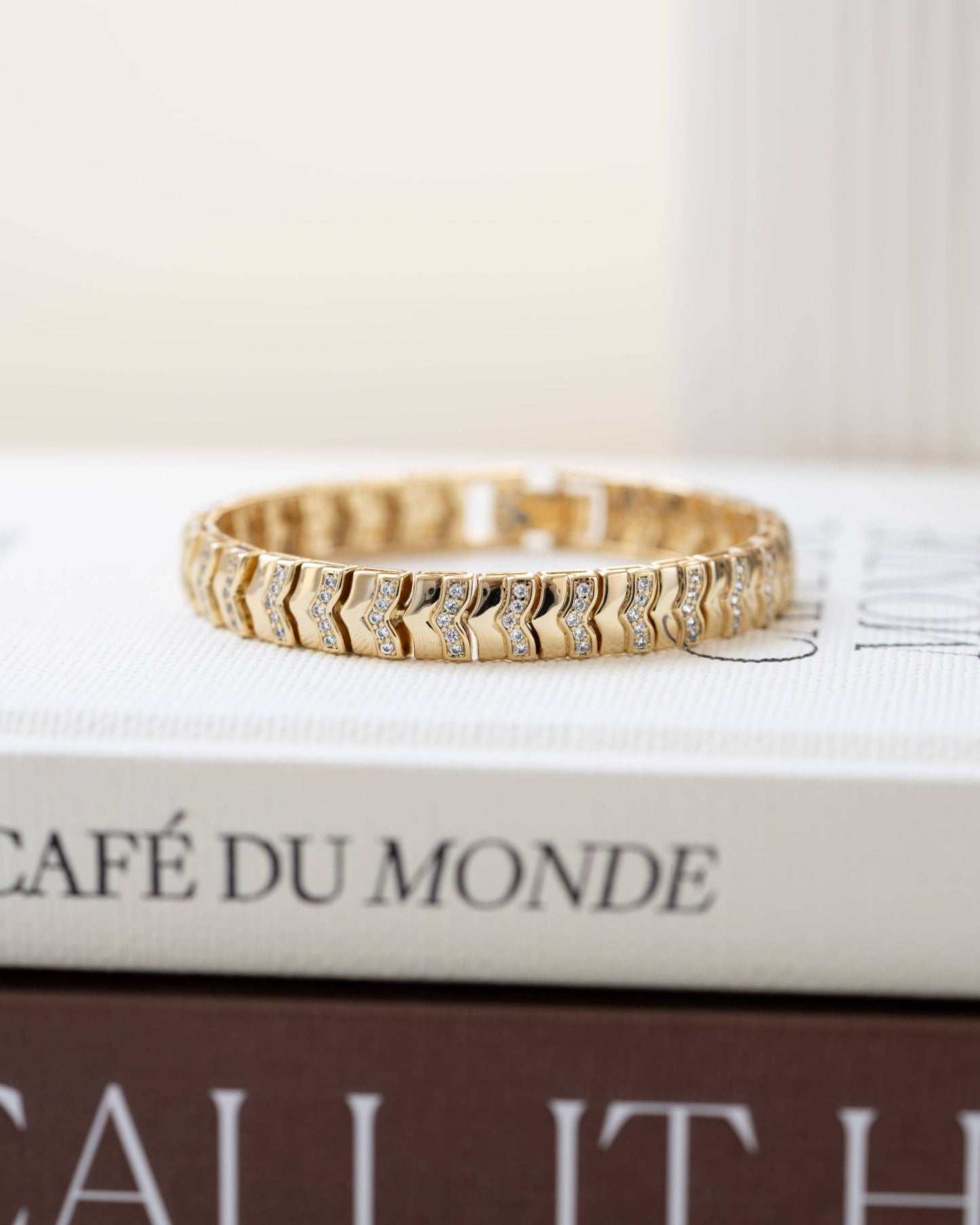 Chevron Chain Bracelet