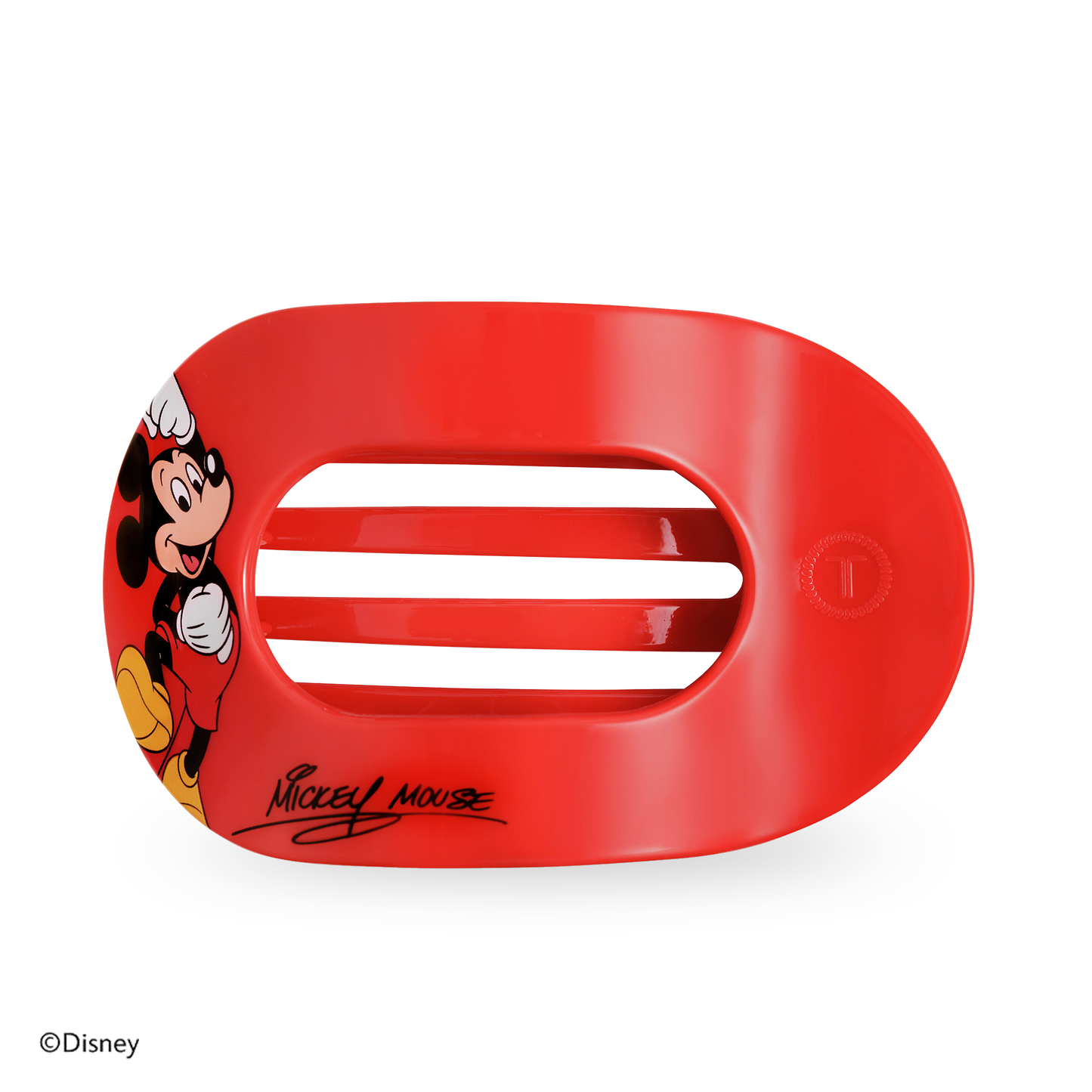 Flat Round Hair Clip | Large | Mickey Mouse