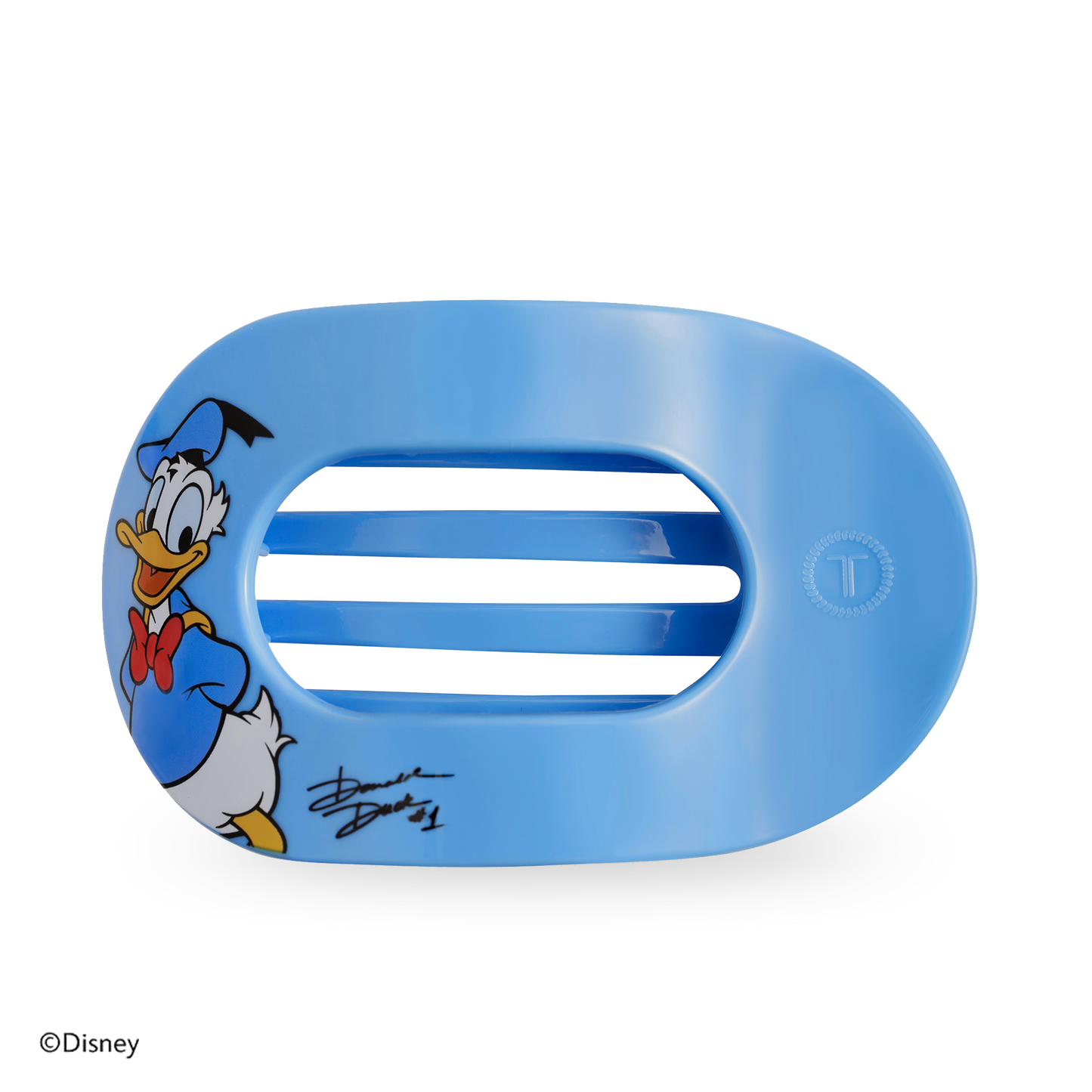 Flat Round Hair Clip | Large | Donald Duck