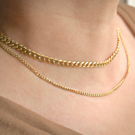 Cuban Chain Necklace - Unisex - Waterproof Stainless Steel