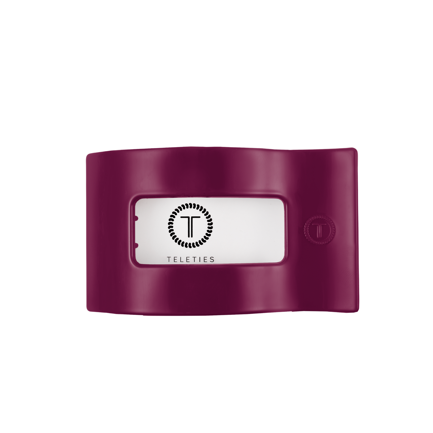 Mulberry Medium Flat Rectangle Hair Clip