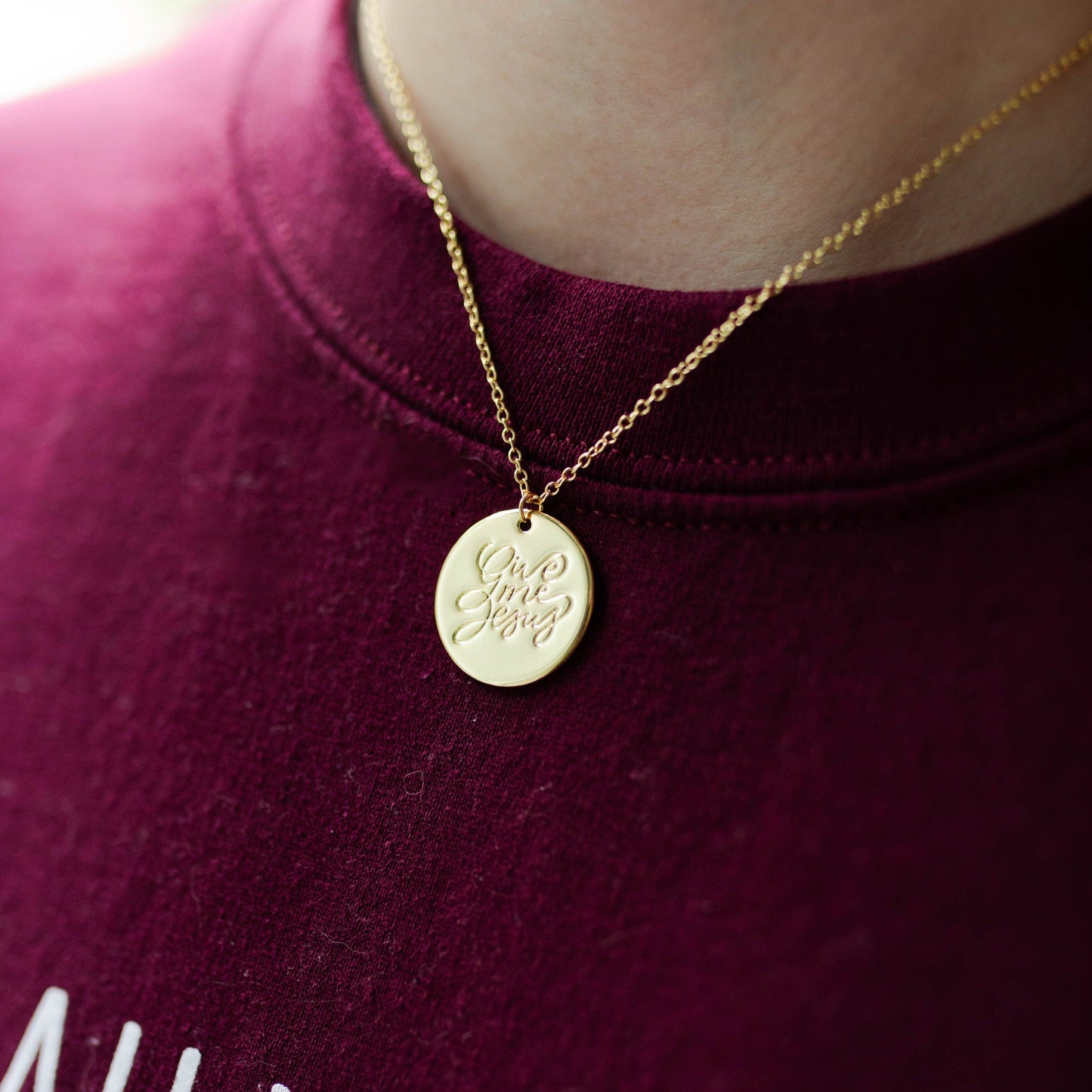 Give Me Jesus Necklace