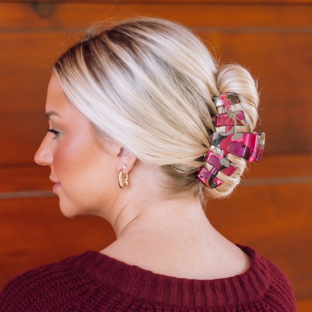 Classic Garden Glam Large Claw Clip