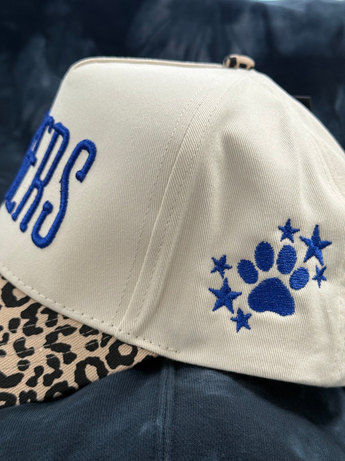 Embroidered Mascot Cheetah Hat