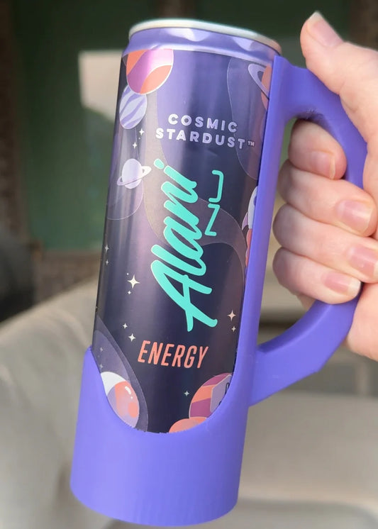 Skinny Can Holder + Lid |12 oz can