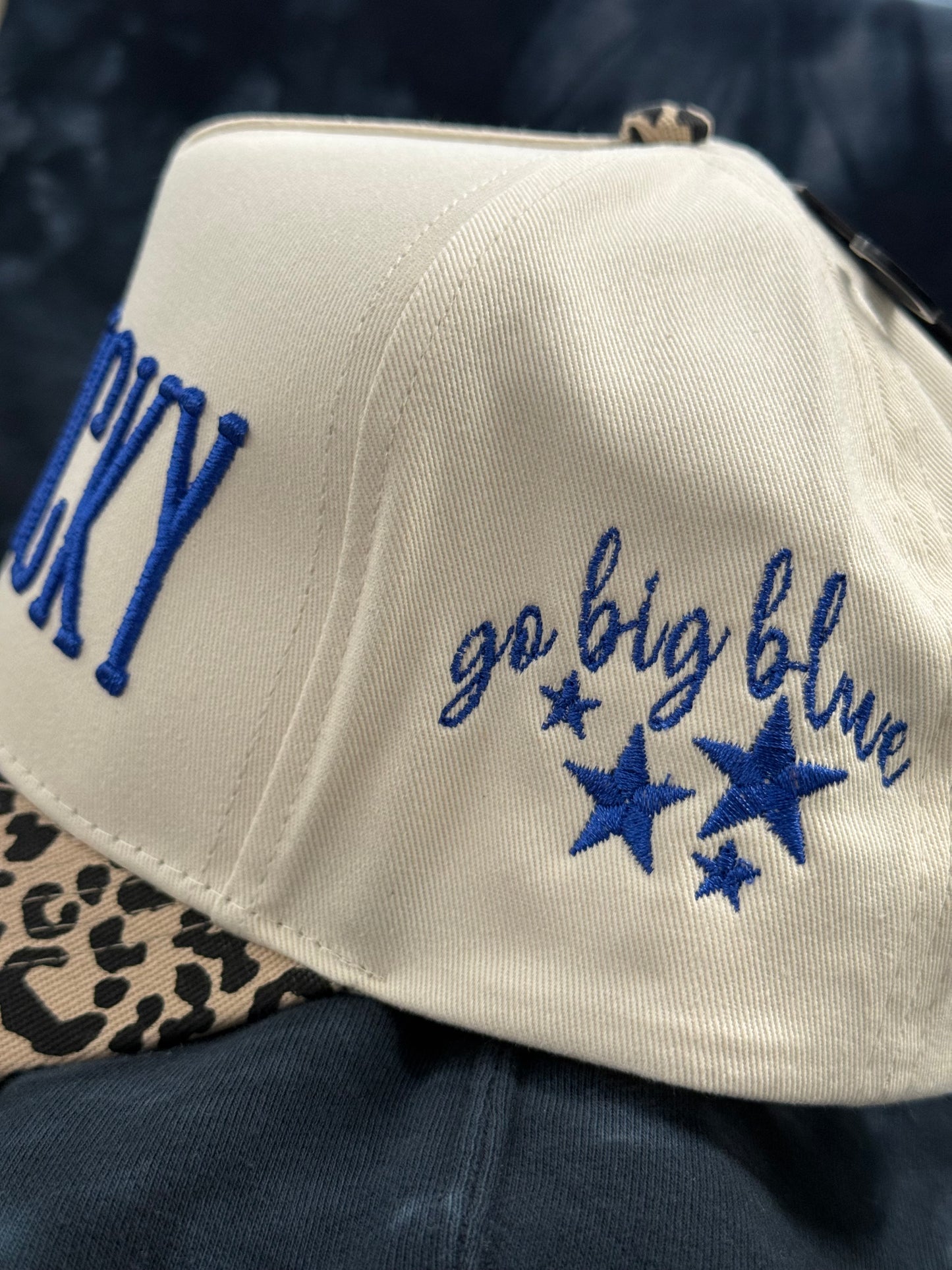 Embroidered Mascot Cheetah Hat