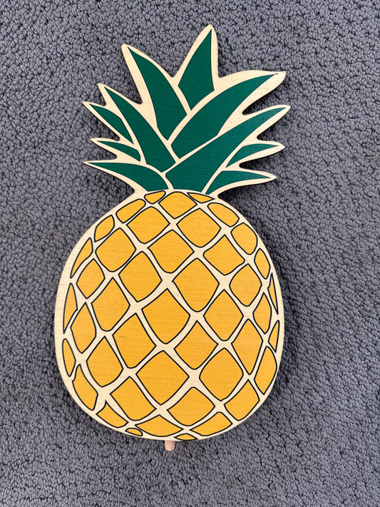 Pineapple sign topper