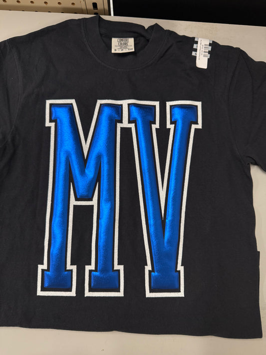 MV Oversized Mascot Letter Tee