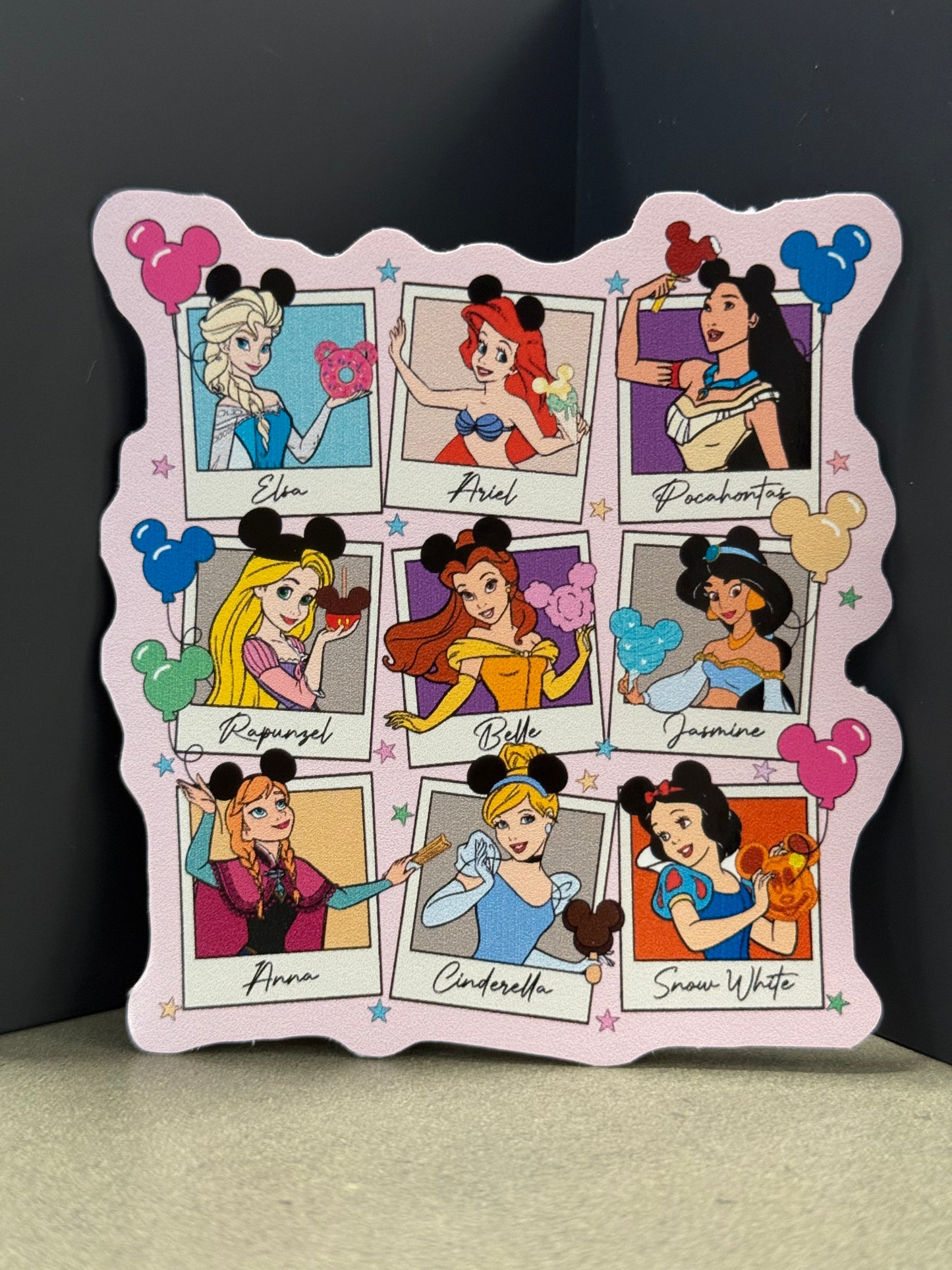 Princess Selfie Vinyl Sticker