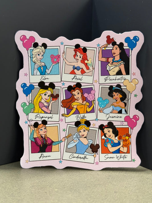 Princess Selfie Vinyl Sticker