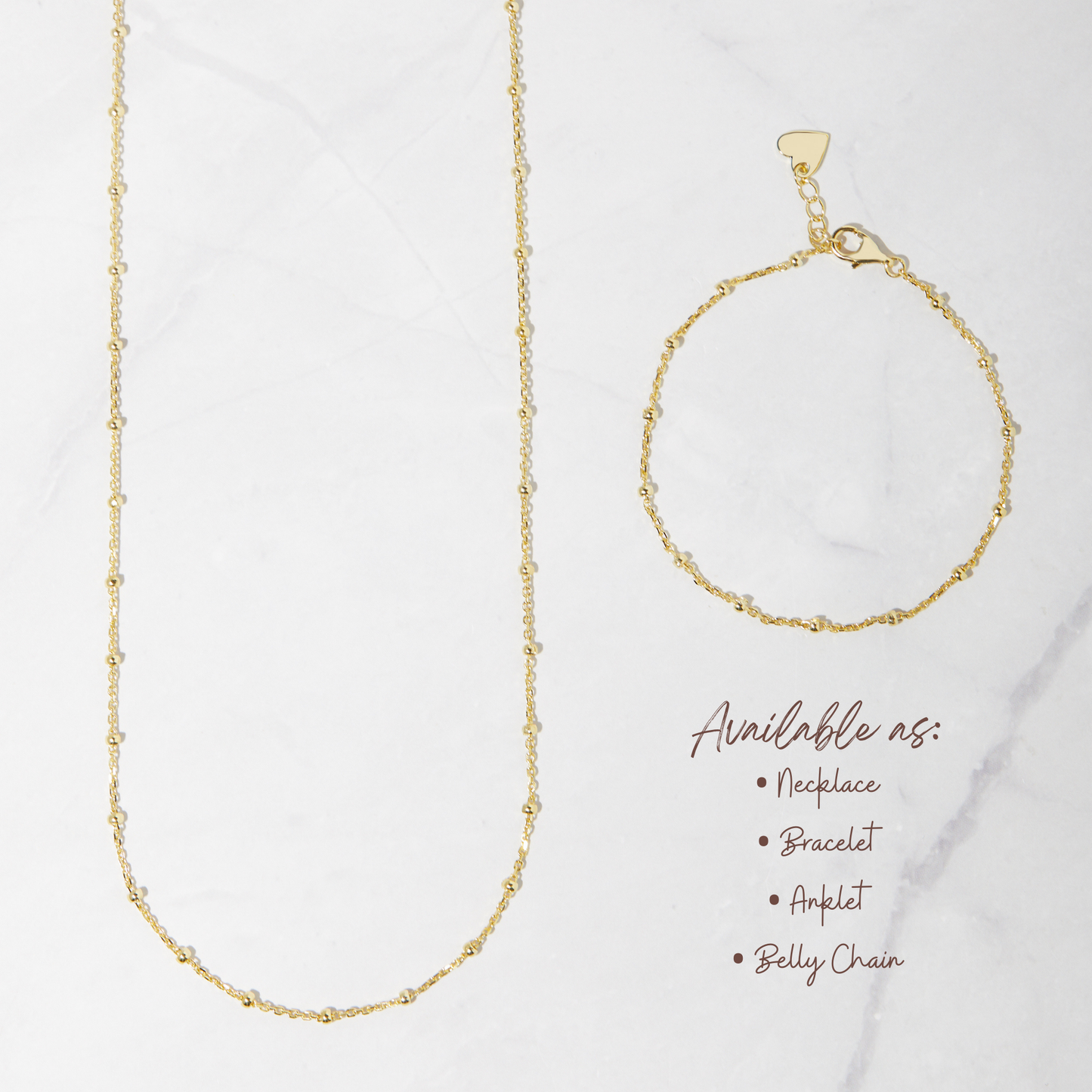 Simple Beaded Necklace