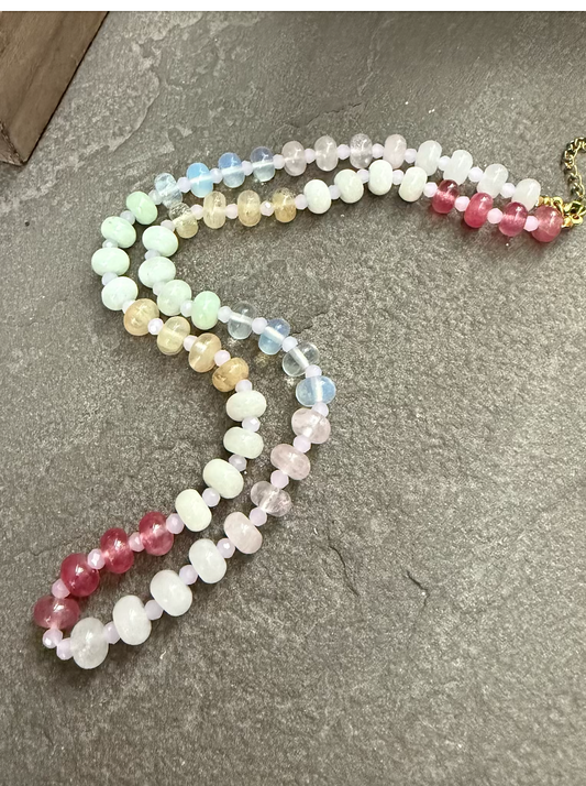 Solene Beaded Necklace