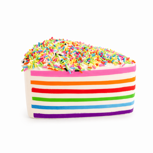 Rainbow Cake Squishy – Slow Rising Sensory Stress Toy- shipping 4/29
