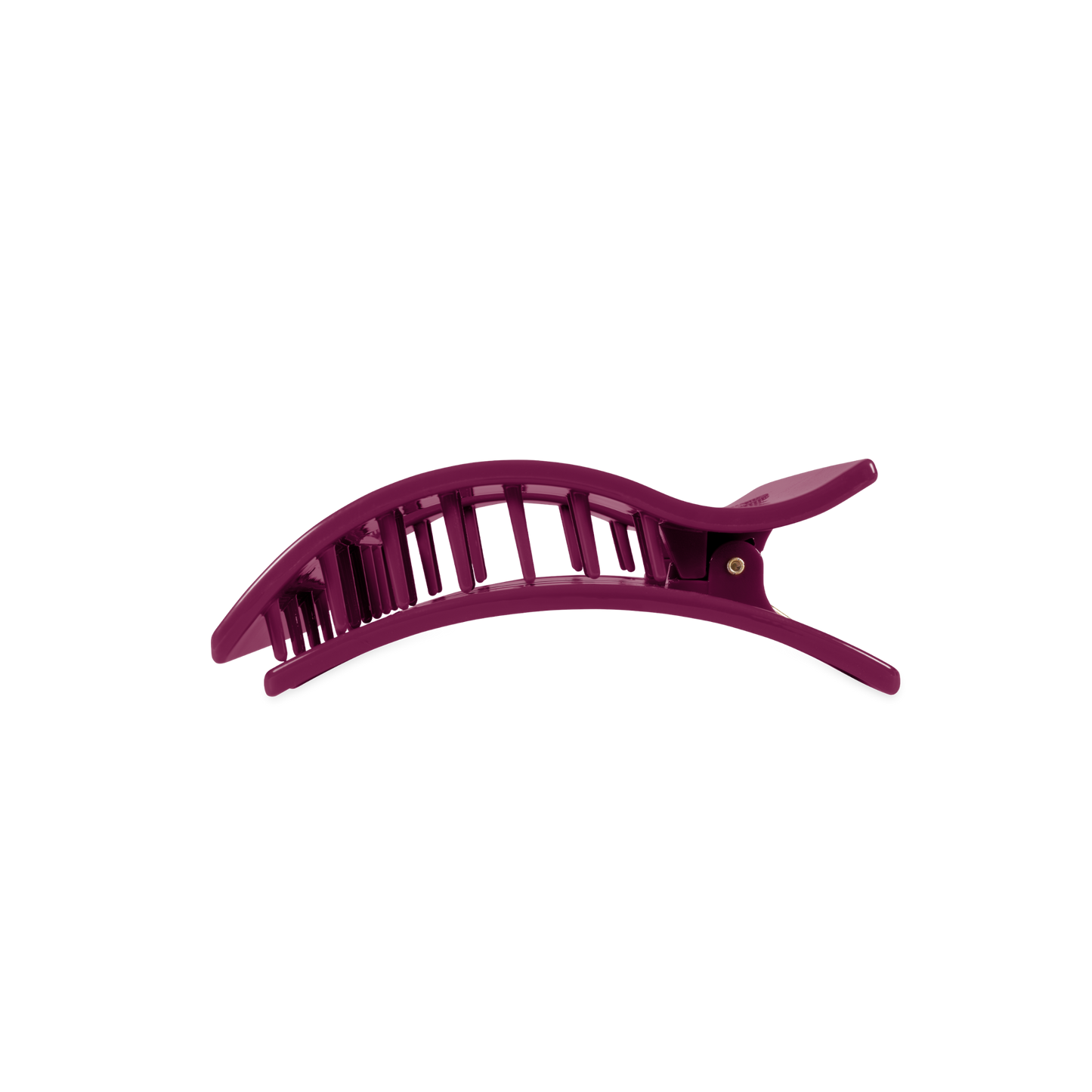 Mulberry Medium Flat Rectangle Hair Clip