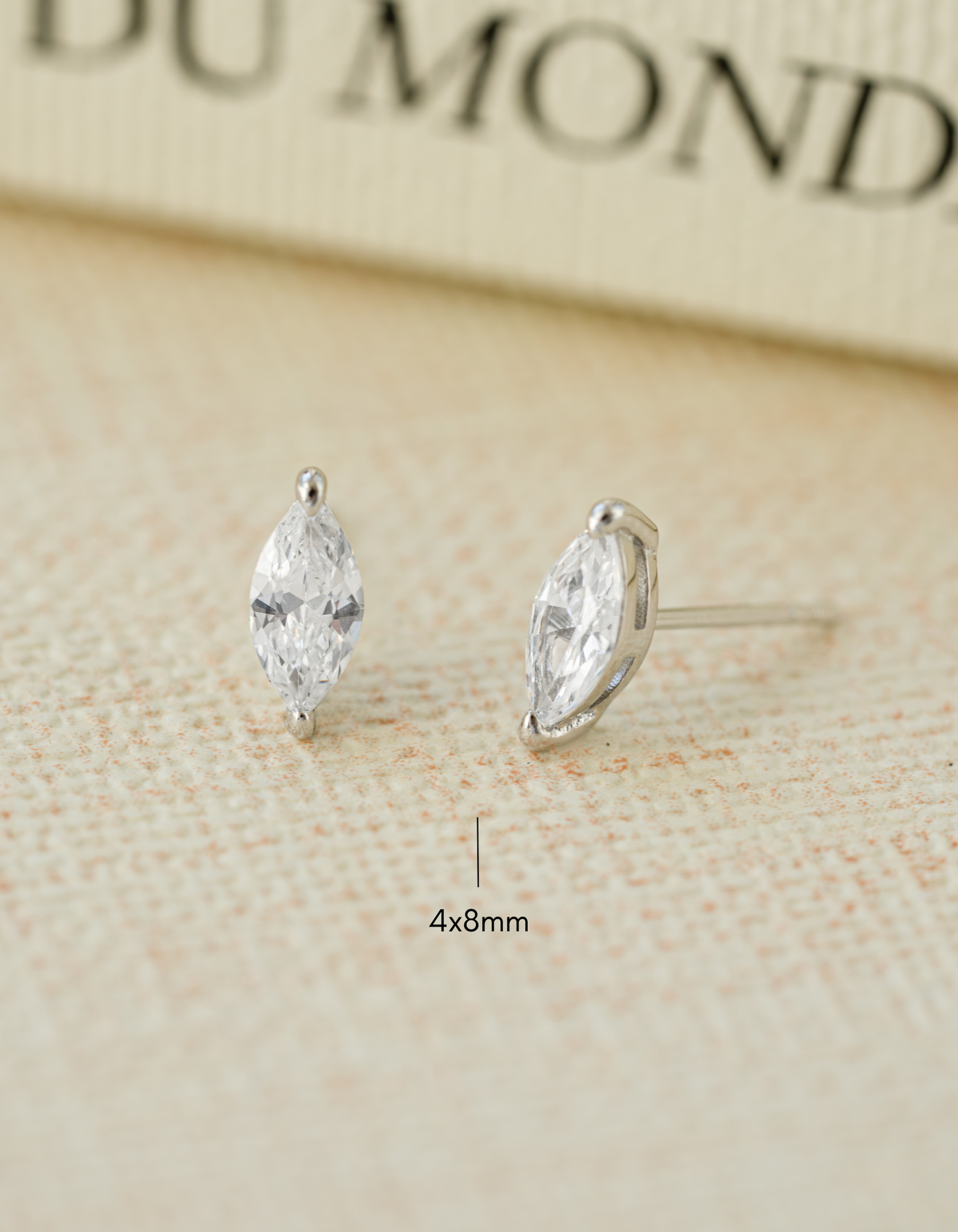 Marquise Studs (Multiple Sizes Available)