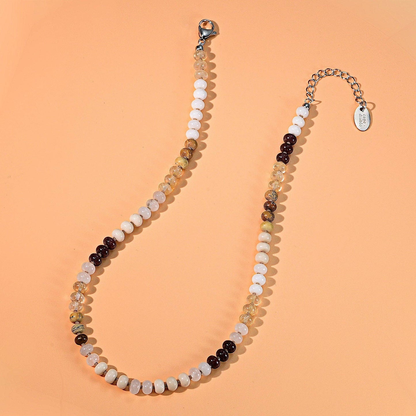 Golden Sand Stone Necklace