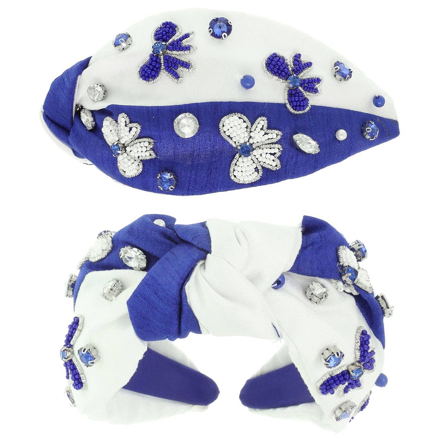 Game Day Bow Top Knotted Headband H18365