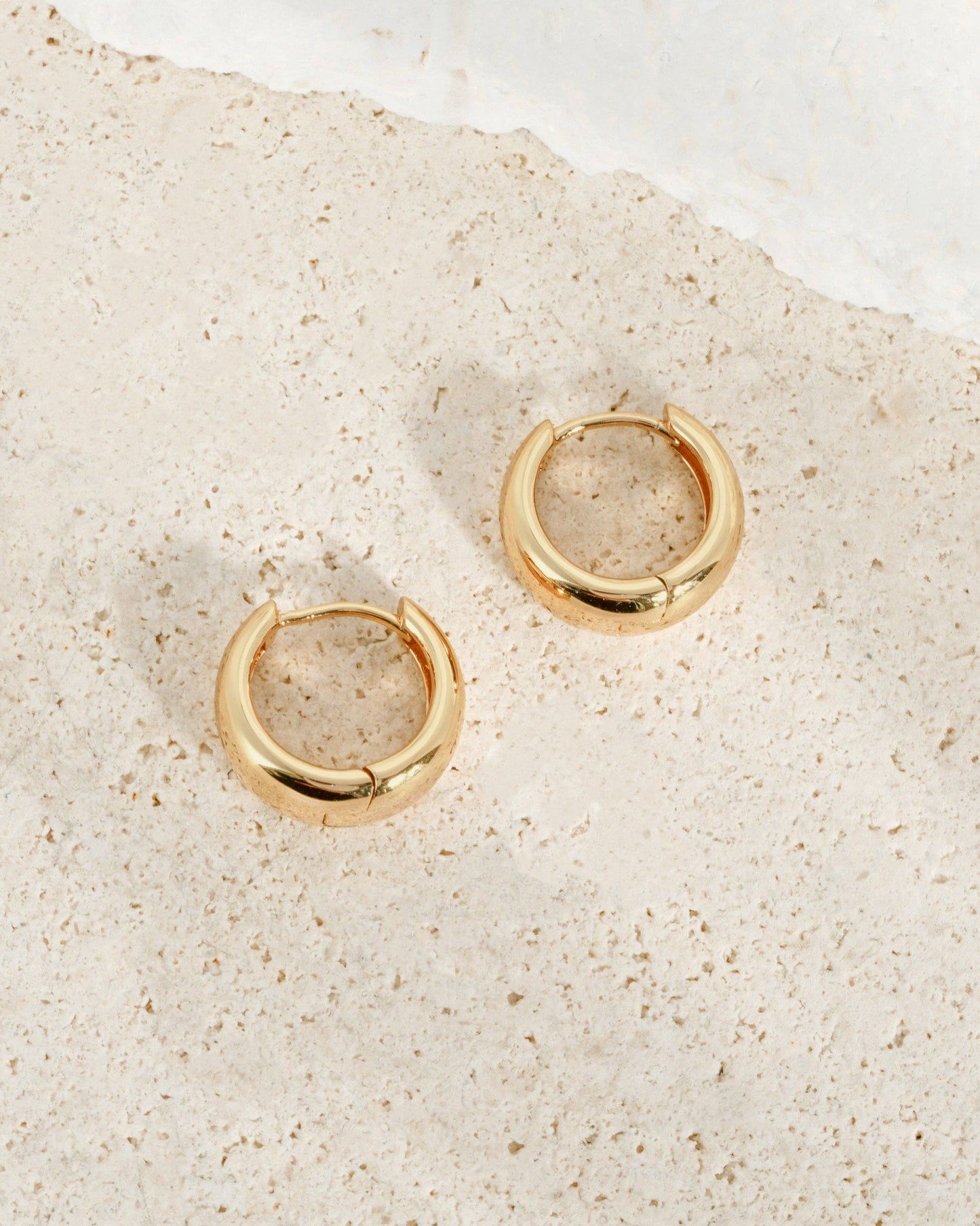 15mm Chunky Huggie Hoops