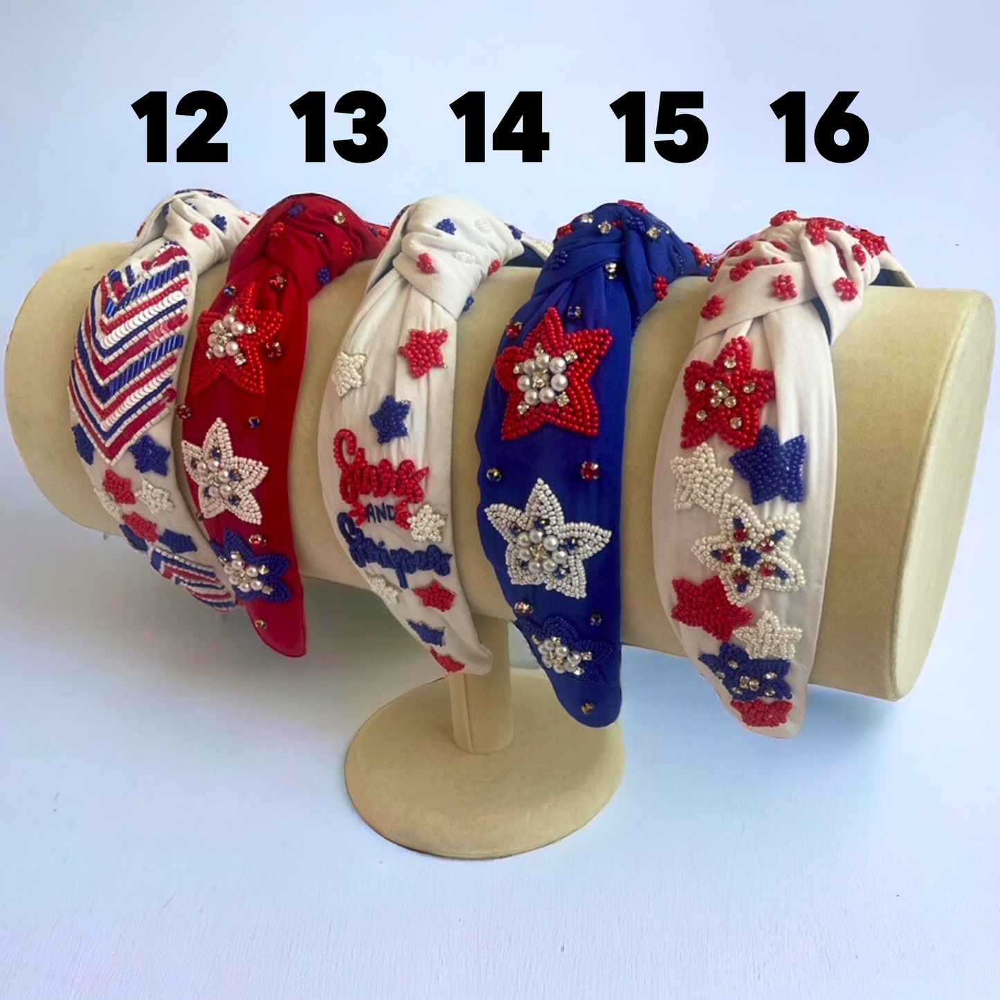Patriotic Stars Headband