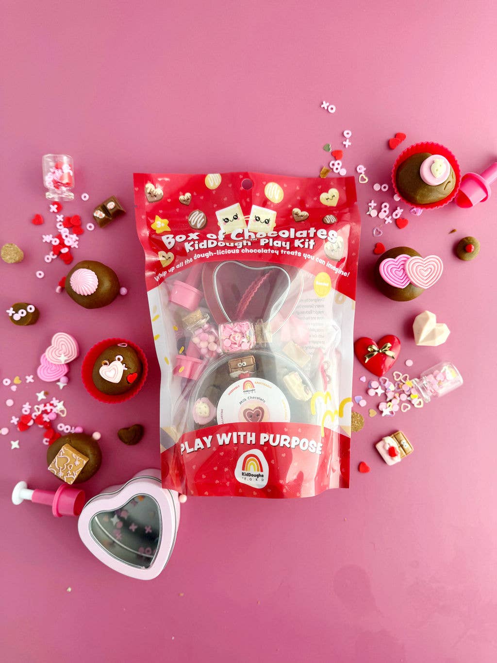 Valentine's Box of Chocolates KidDough Play Kit