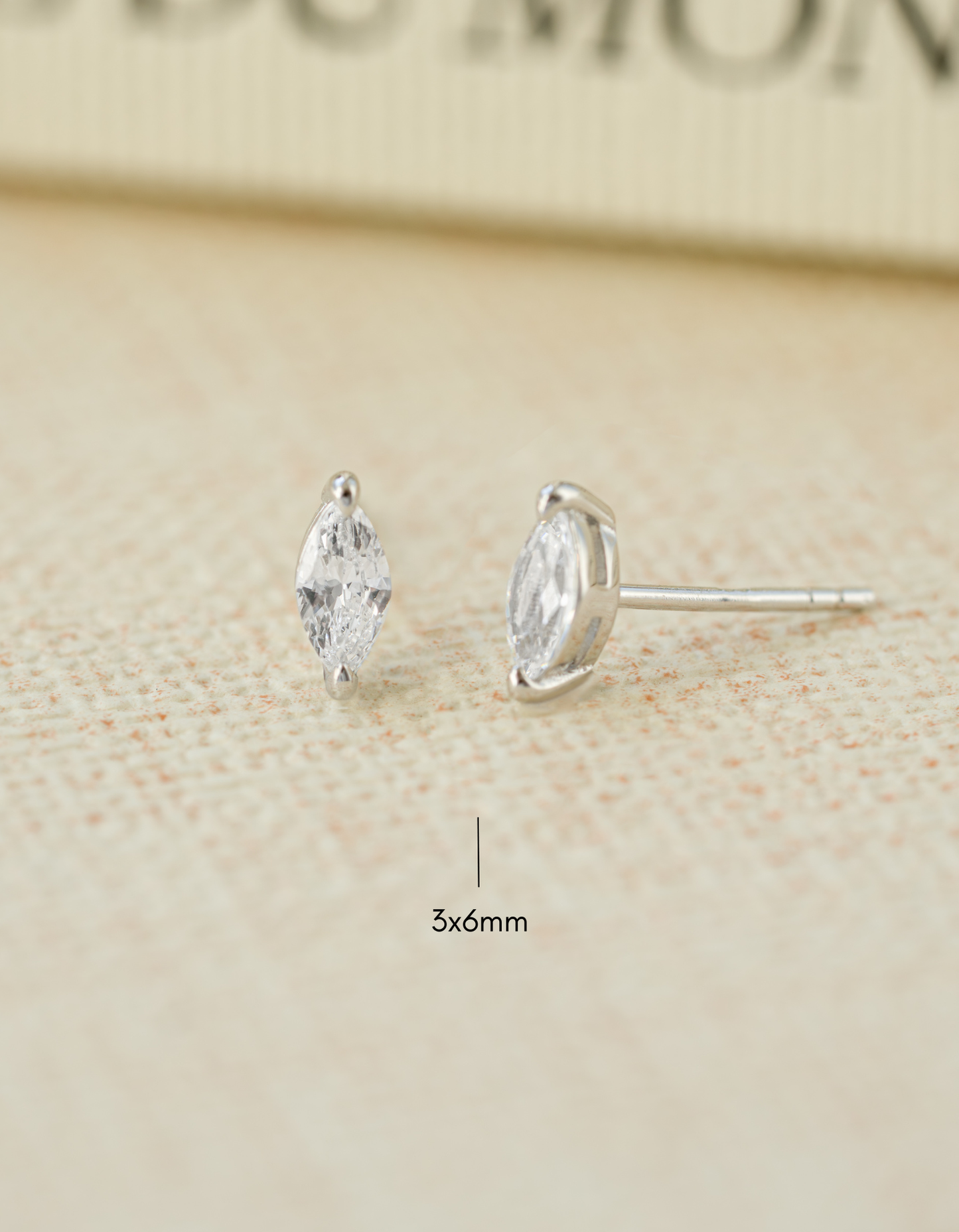 Marquise Studs (Multiple Sizes Available)